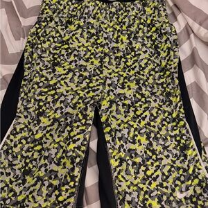 Nike Lime Camo Pants